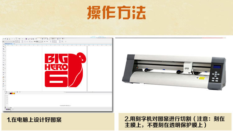 熱轉(zhuǎn)印刻字膜怎么用？只需五個操作步驟